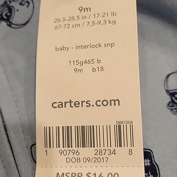 Carter's baby onesie 9 month - Picture 5 of 5